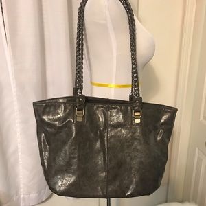 Grey Braciano Tote Bag